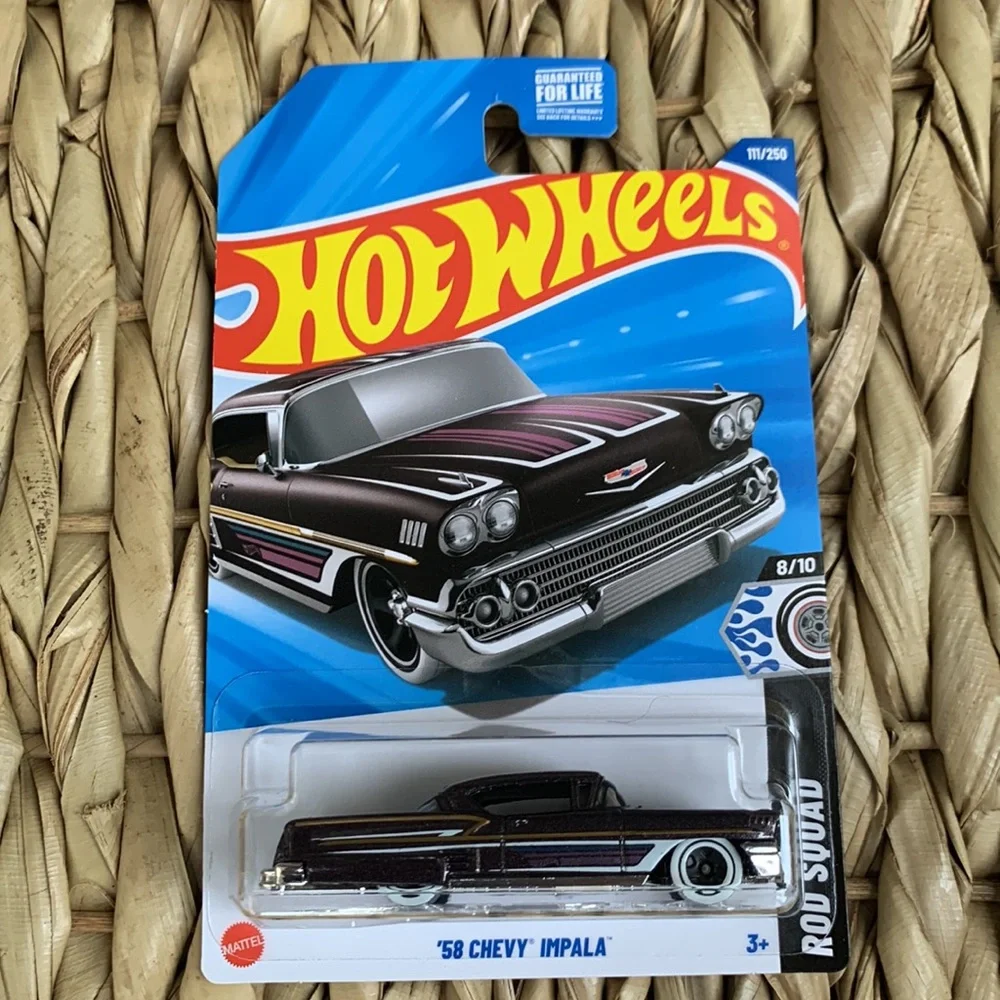 1958 Chevy Impala Hot Wheels 58 1950s Car Hotwheels 50s Chevrolet New 2025